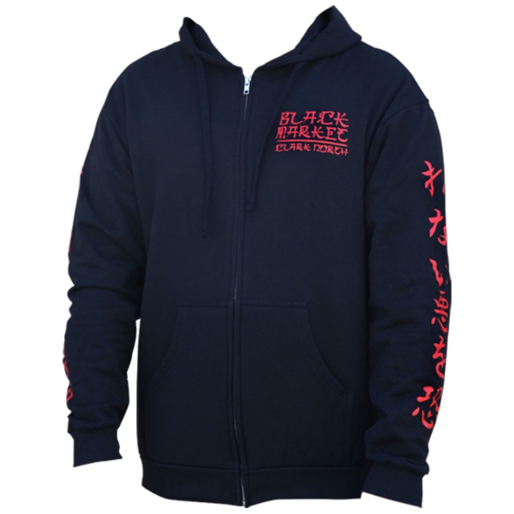 Scorned Japanese Demon Tattoo Art Black Hoodie S- M-L-XL-2XL NWT - Picture 4 of 9